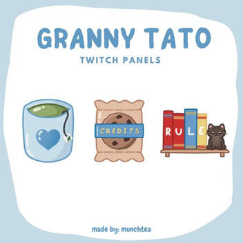 GrannyTato Twitch Panels