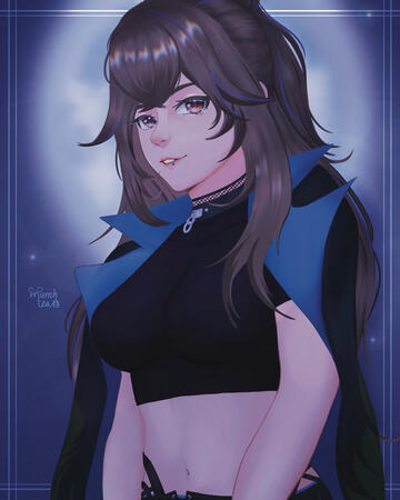 Mena in her oshi&#39;s outfit